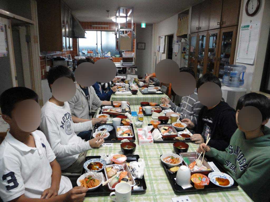 上級生達
